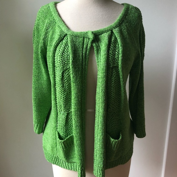 Colour Works Cardigan Sweater - Picture 2 of 8